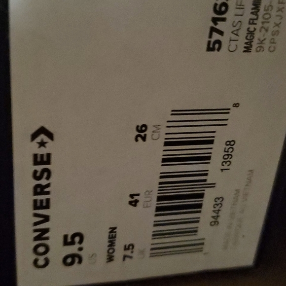 Converse CTAS LIFT HI PLATFORM WOMEN SZ  / 571631C - Picture 12 of 14